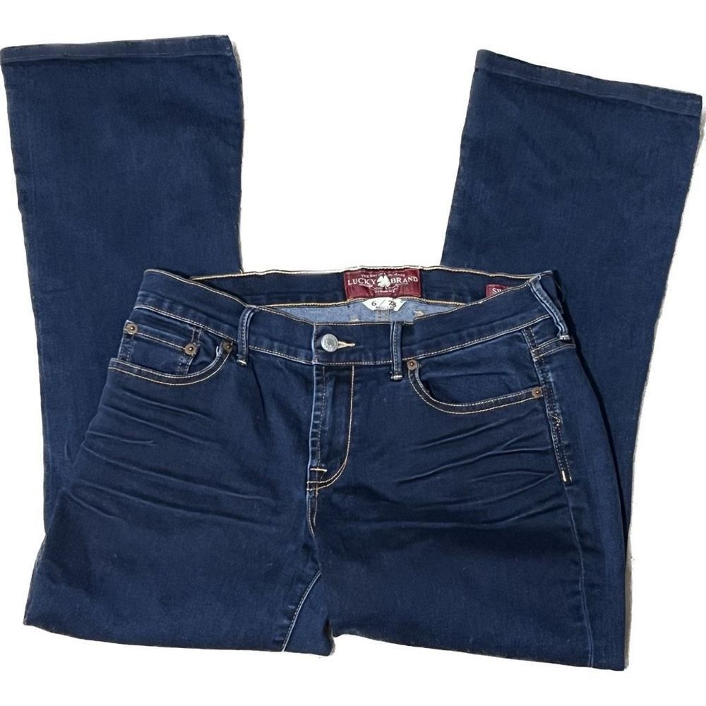 Lucky Brand Womens Denim‎ Jeans Boot Cut Blue Wash Size 6